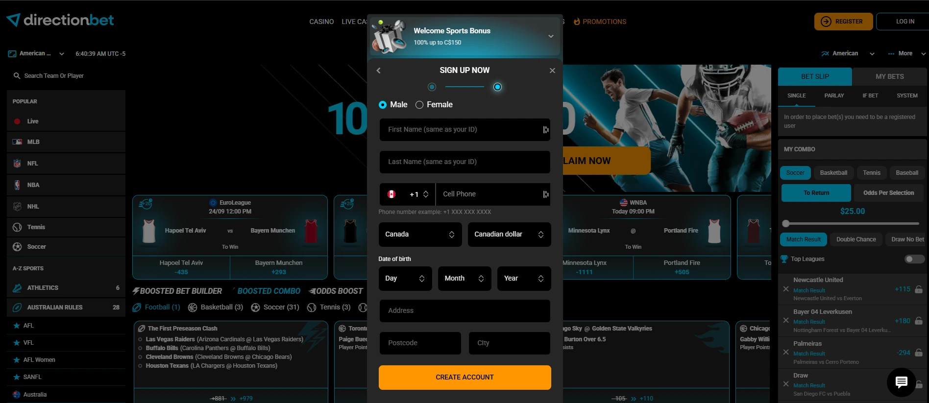 Directionbet casino légal